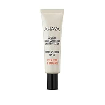 AHAVA CC Cream with Dead Sea Minerals, Skin Protection SPF 30, Vegan, 1.0 fl. oz.