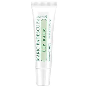 Mario Badescu Moisturizing Lip Balm for Dry Cracked Lips, Infused with Coconut Oil and Shea Butter, Ultra-Nourishing Lip Care Moisturizer for Soft, Smooth and Supple Lips