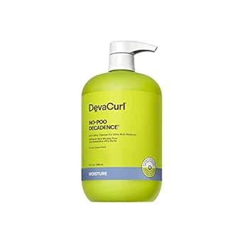 DevaCurl No-Poo Decadence Zero Lather Cleanser for Ultra-Rich Moisture |Nourished | Bouncy | Shiny | All Curl Types