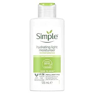Simple Skin Hydrating Moisturizer, Facial Moisturizer for Sensitive Skin with 12 Hour Moisturization, 4.2 Ounce (Pack of 3)