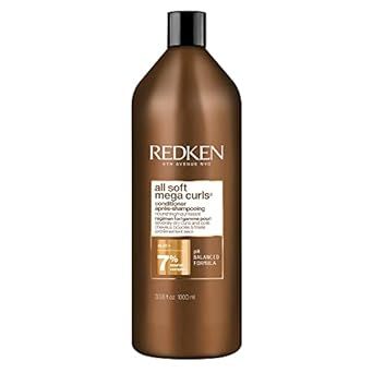 Redken All Soft Mega Curls Conditioner | For Extremely Dry Hair | For Curly & Coily Hair | Nourishes & Softens Severely Dry Hair | With Aloe Vera