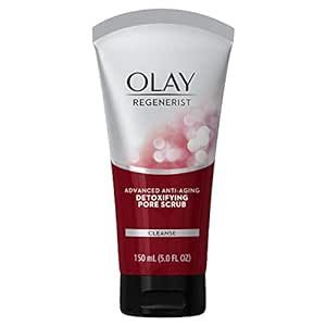 Olay Regenerist Detoxifying Pore Scrub Facial Cleanser, 5.0 fl oz