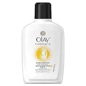 OLAY Complete UV Daily Moisturizer SPF 15, Sensitive Skin 6 oz (Pack of 4)